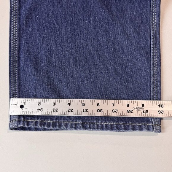 Vintage Levis Jeans Mens 36x32 Blue Carpenter Utility Cotton Denim 00539-4624 - Picture 9 of 10